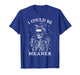 I Could Be Meaner Sarcastic Skeleton Messy Bun Women T-Shirt