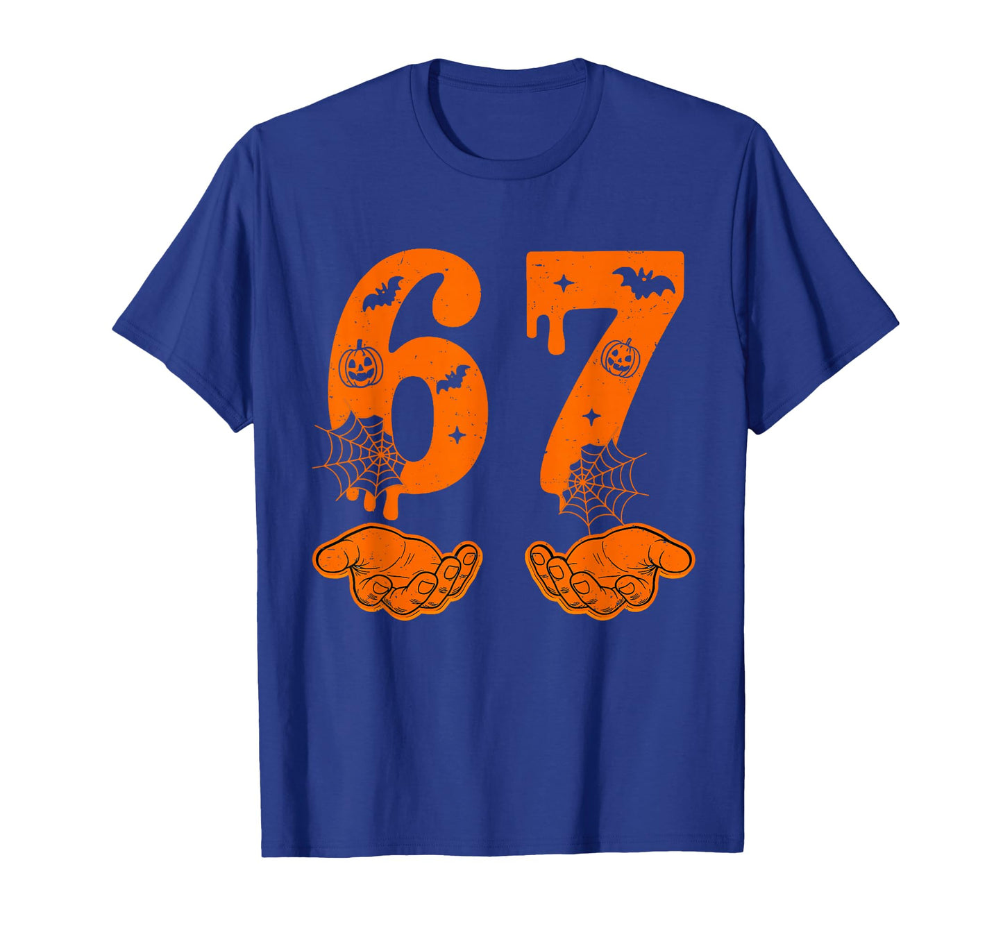 Number 67 Matching Six Seven 6 7 Meme 6 7 Halloween Costume T-Shirt