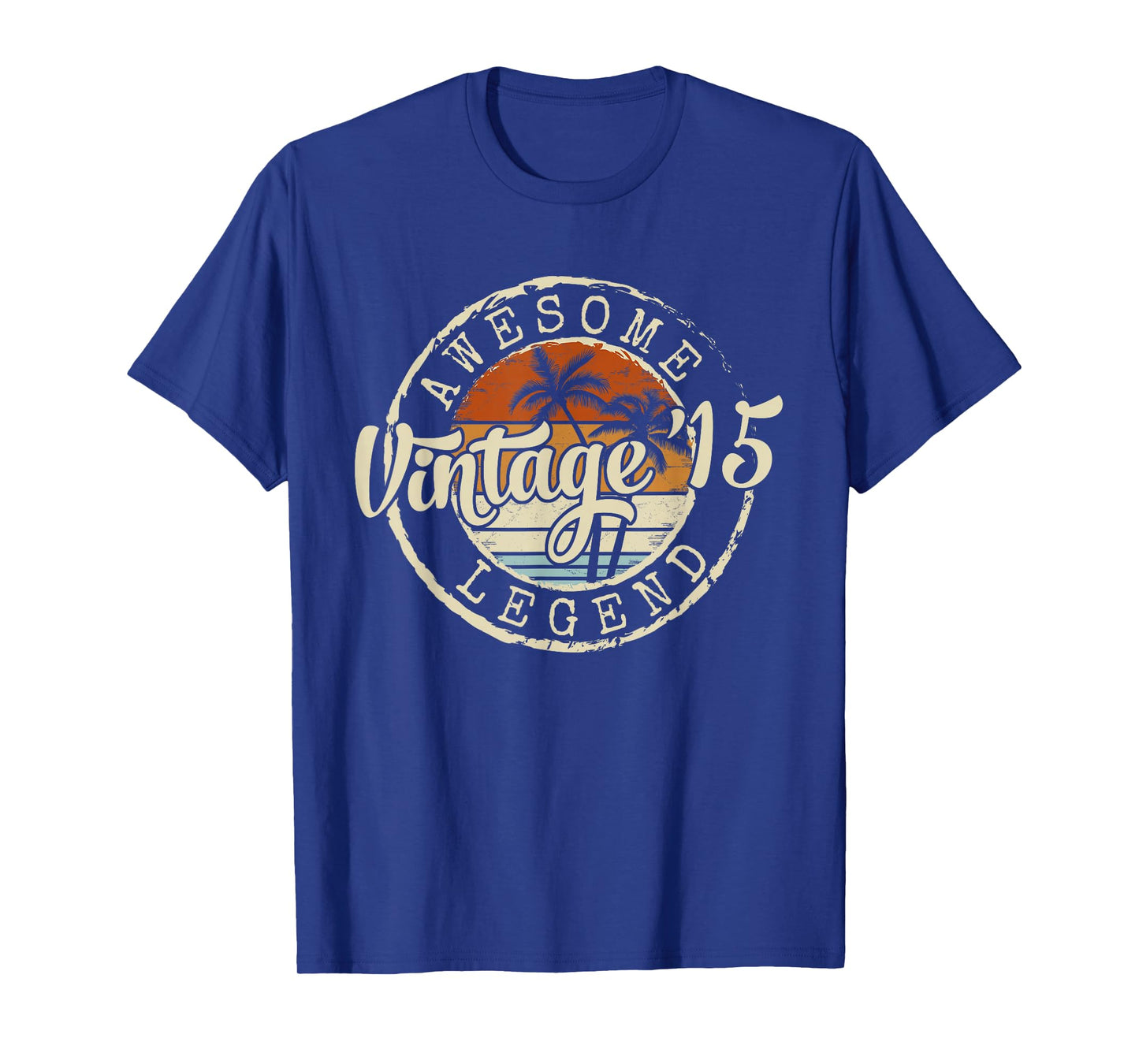 Vintage 2015 11yr 11th Birthday Gifts for Boys 11 Years Old T-Shirt