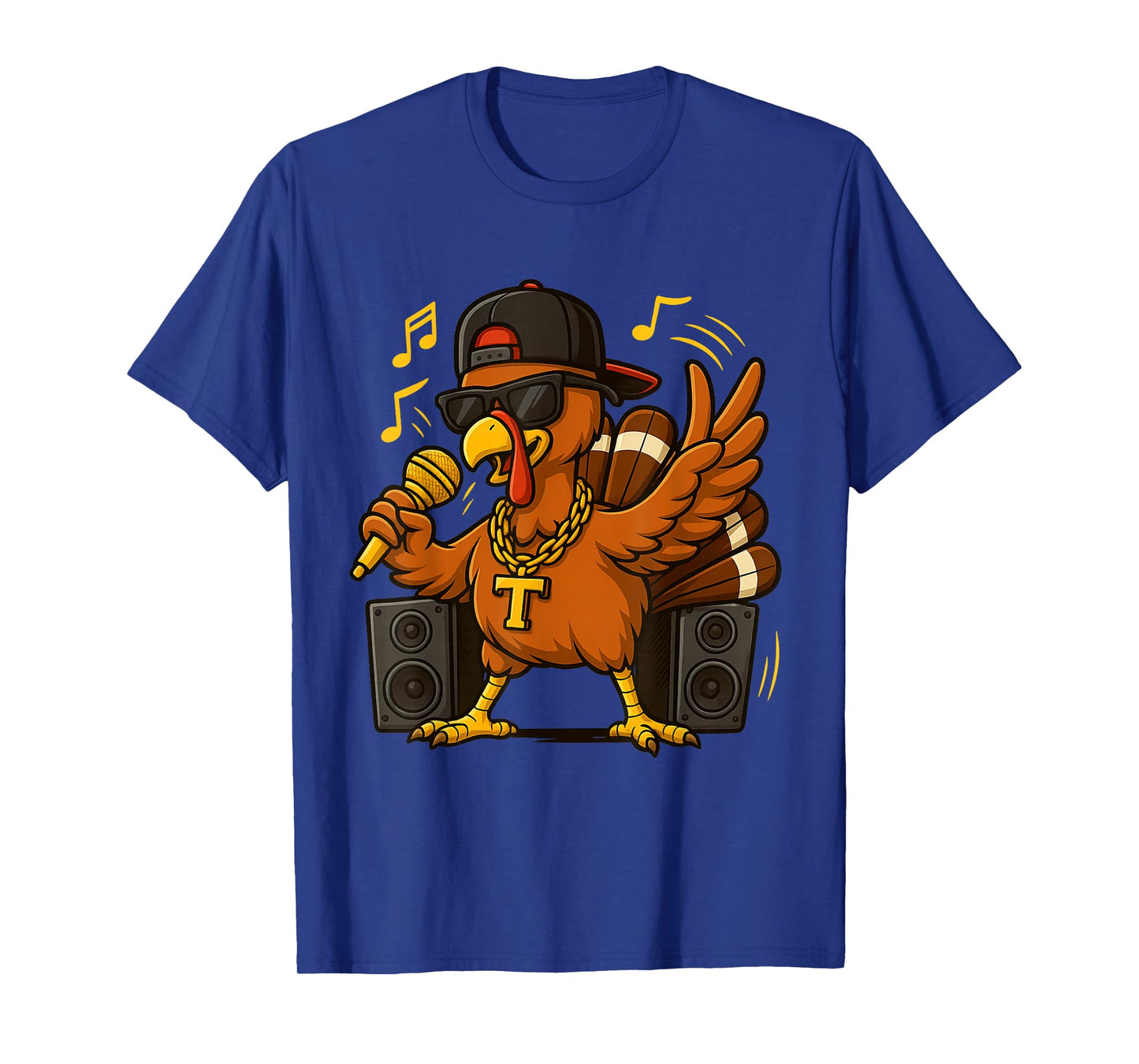 Funny Rapper Turkey:Hip Hop Thanksgiving Day Drip Gift Idea T-Shirt