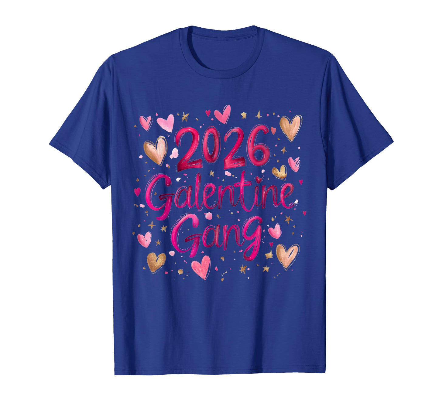 Galentine Gang 2026 Funny Valentines Day Gifts for Friends T-Shirt