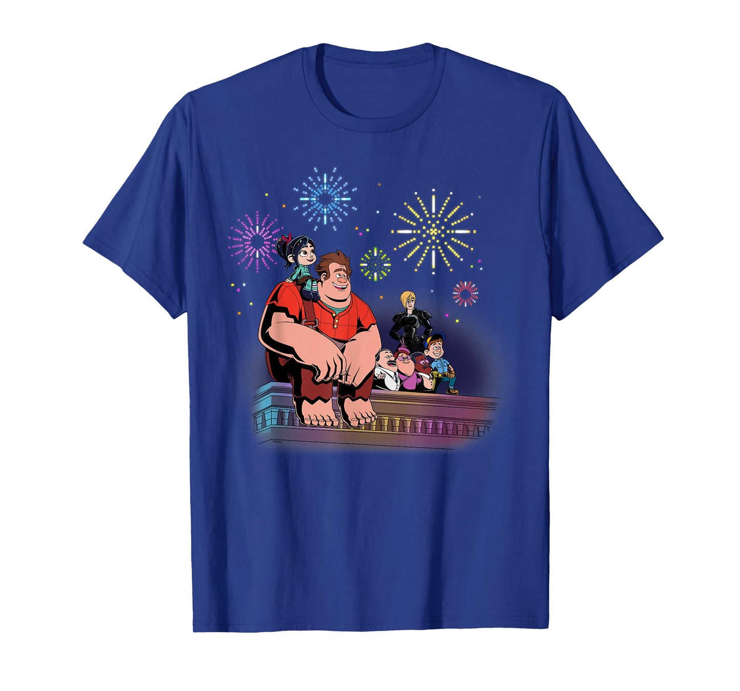 Disney Wreck-It Ralph & Friends New Year's Eve Fireworks T-Shirt