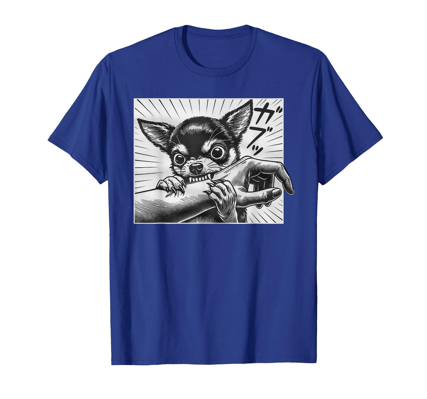 Chihuahua Dog Bite Funny Chihuahua Lover T-Shirt