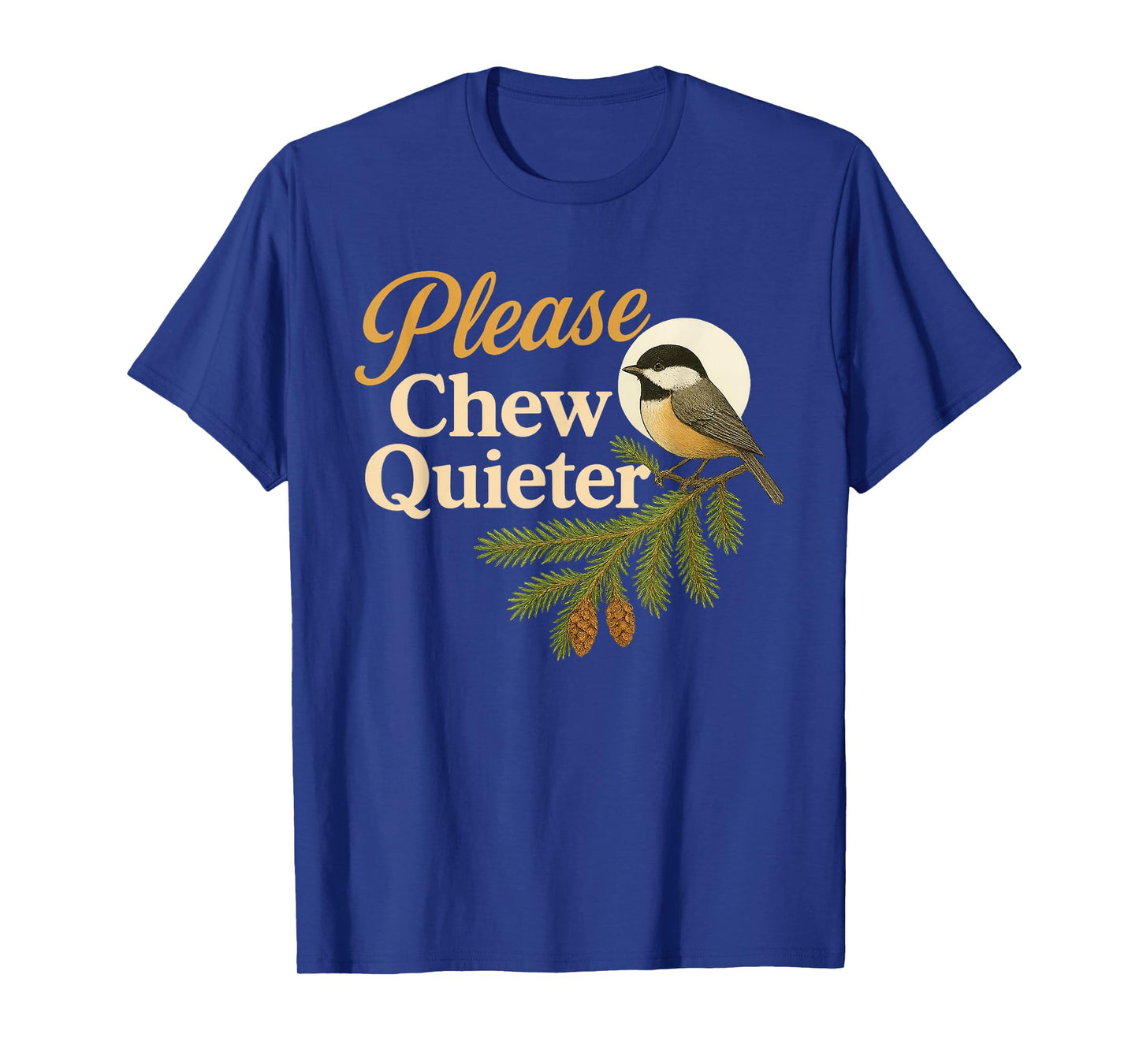 Funny Vintage Bird Nature Illustration T-Shirt