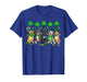 Funny Pitbull Dog St Patrick's Day Lucky Irish Dog Mom Dad T-Shirt
