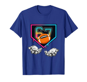 67 Football Robot Hands Meme T-Shirt