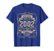 Vintage 2002 24yr 24th Birthday Gifts for Men 24 Years Old T-Shirt
