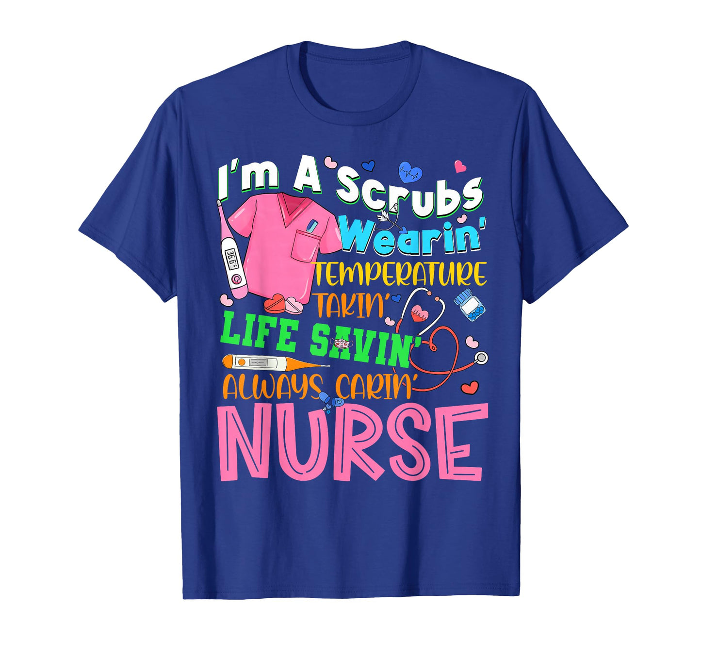 Nursing Nurse Job Definition Love Nursing School Girl Women T-Shirt