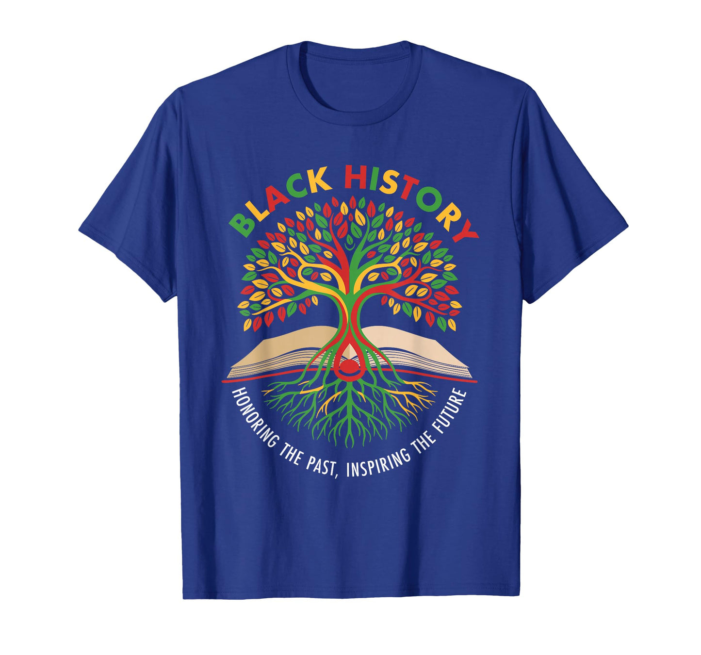 Honoring Past Inspiring Future Men Women Black History Month T-Shirt