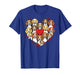 Cute Beagle Heart Love Dog Lover Pet Mom Dad Valentine T-Shirt