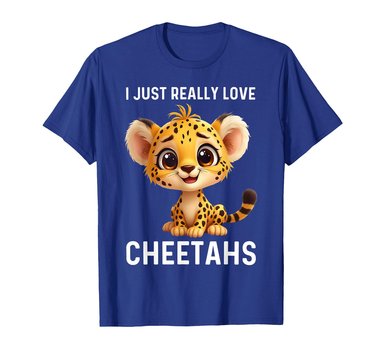 Funny Cheetah Art for Men Women Kids Animal Safari Cheetah T-Shirt