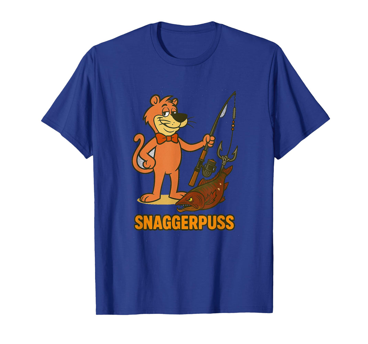 Snaggerpuss Tee Snagger Puss Steelhead and Salmon Fishing T-Shirt