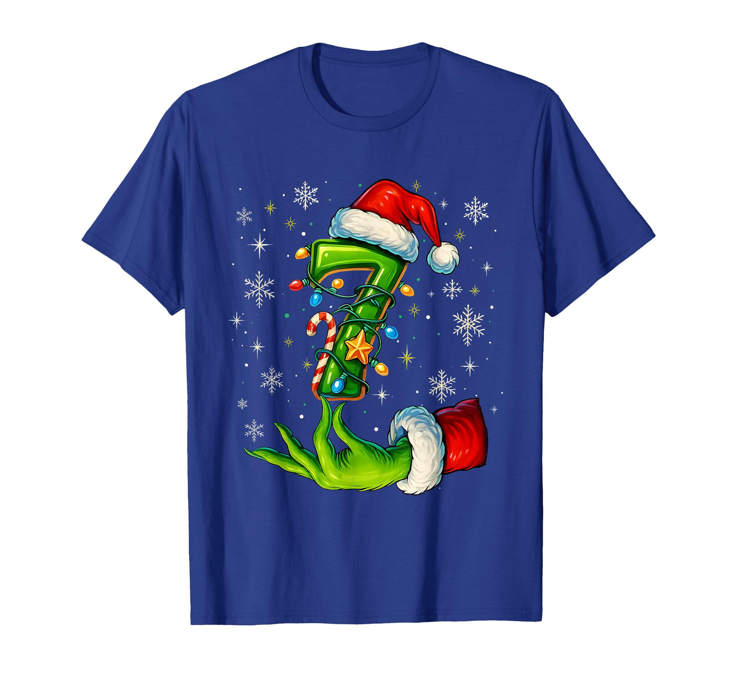 Six Seven 67 Meme Funny Christmas Couple Matching T-Shirt