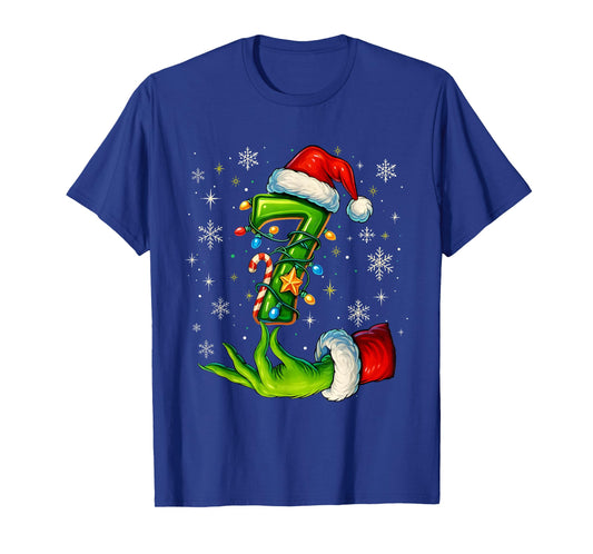 Six Seven 67 Meme Funny Christmas Couple Matching T-Shirt