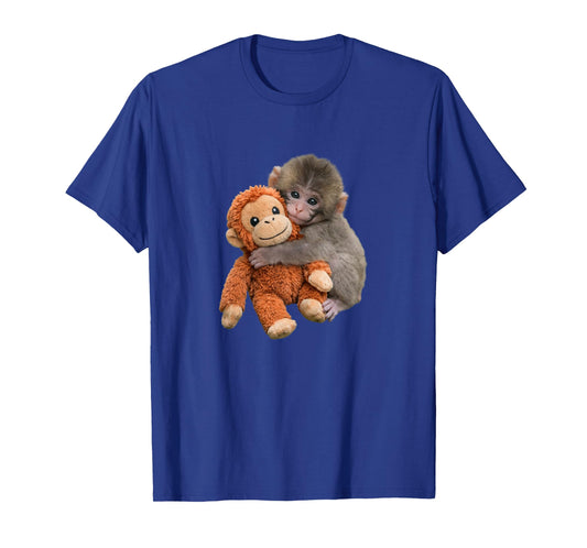 Punch Baby Monkey Cute Adorable Fun Gift Animal Lovers T-Shirt