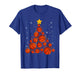 Basketball Christmas Tree Xmas Santa Sports Mens Womens Kids T-Shirt