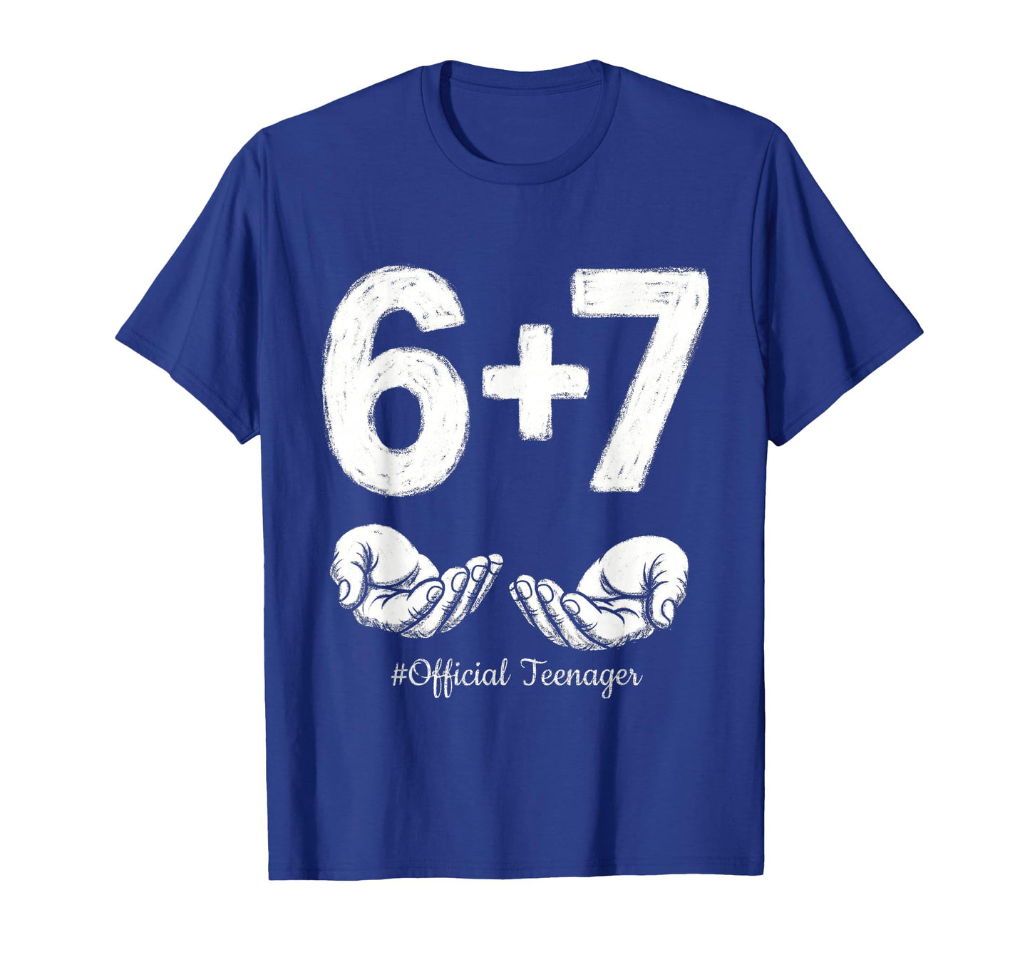13th Birthday 6 7 Official Teenager Funny 13 Year Old Boy T-Shirt