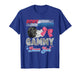 Burnouts or Bows Gammy Loves You Gender Reveal Party T-Shirt