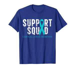 Motivation Support Squad Cervical Cancer Awareness Men Women T-Shirt