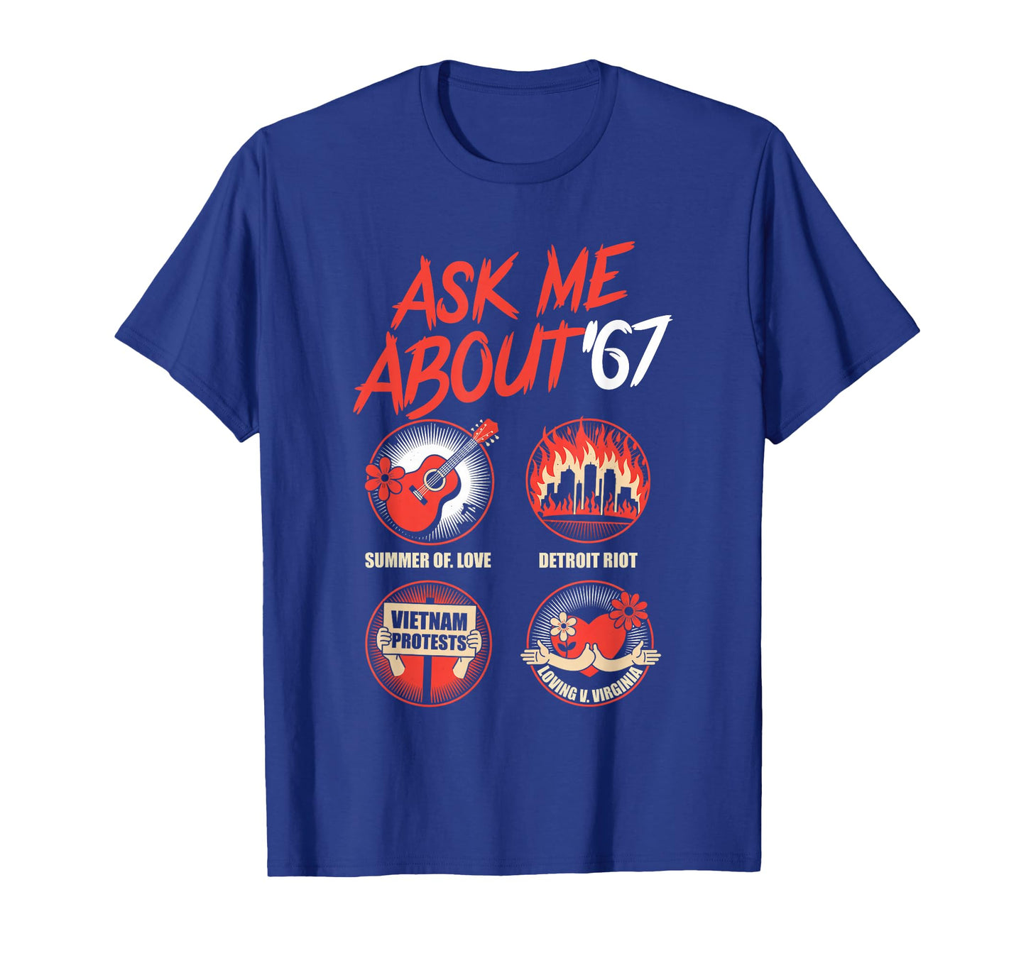 Funny 67 History Teacher Teacher 6 7 Funny Overuse '67 T-Shirt