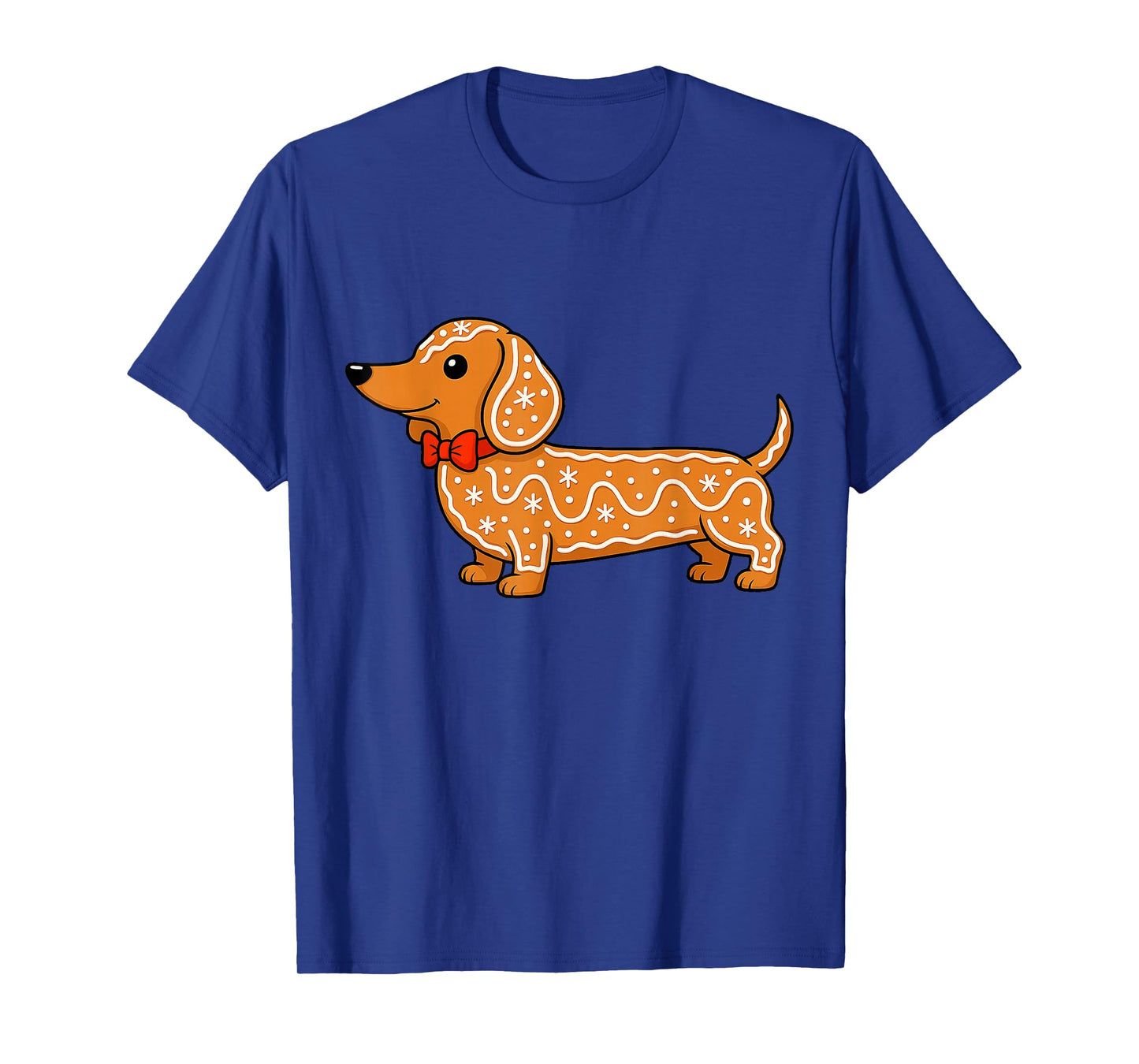 Gingerbread Dachshund Christmas Cute Weiner Dog Gifts T-Shirt