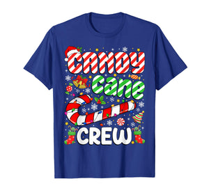 Candy Cane Crew Christmas Matching Family Pajama Candy Lover T-Shirt