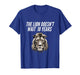 Funny Lion Meme The Lion Doesn't Wait 18 Years gen z Alpha T-Shirt