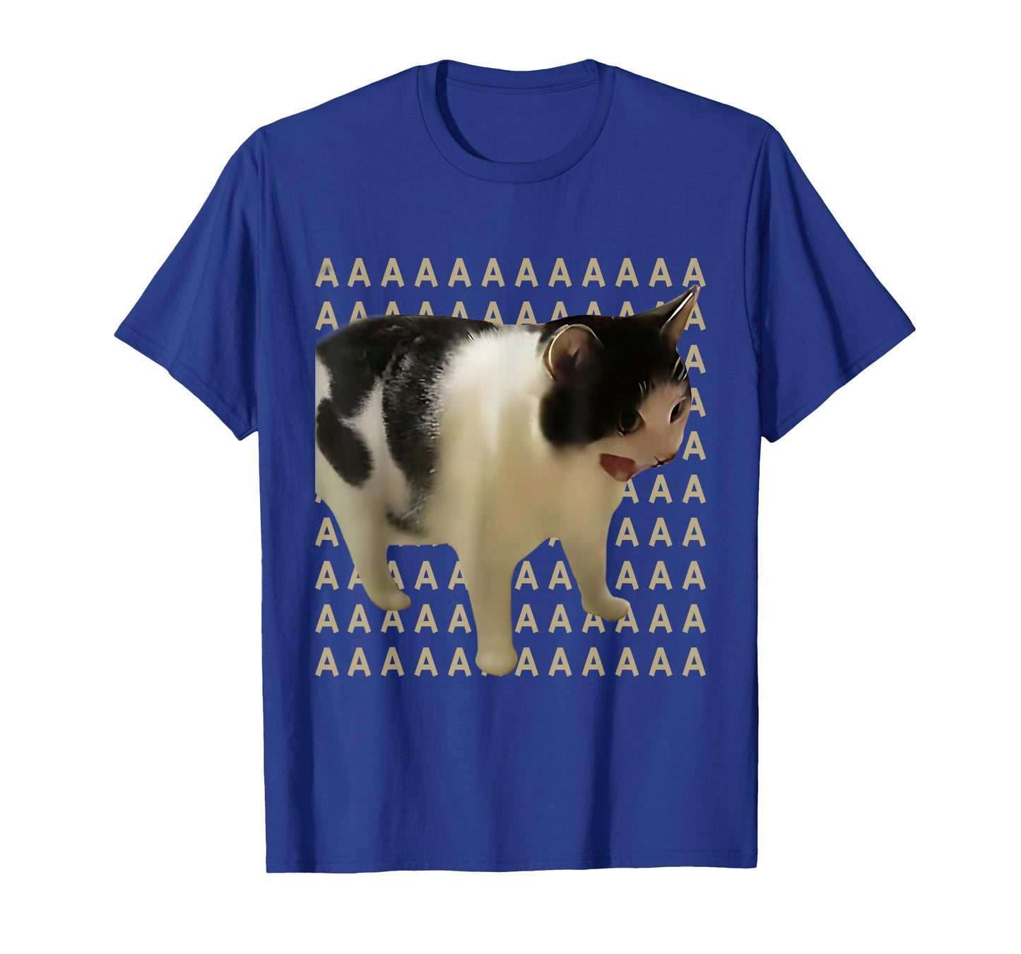 Funny Screaming Cat Meme Dank Meme Silly Cat T-Shirt