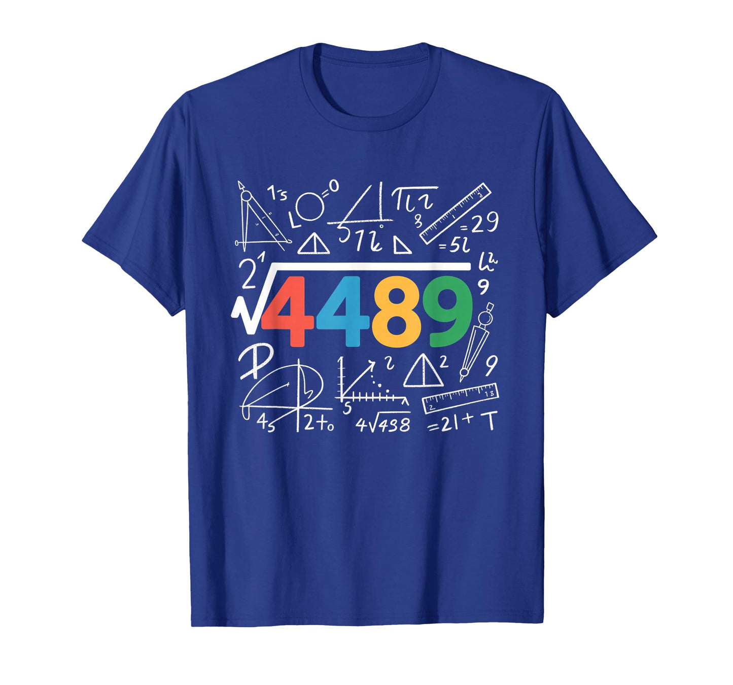 67 Meme Square Root 4489 Slang Six Seven Math Teacher T-Shirt