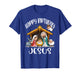 Merry Christmas Family Kid Nativity Happy Birthday Jesus T-Shirt