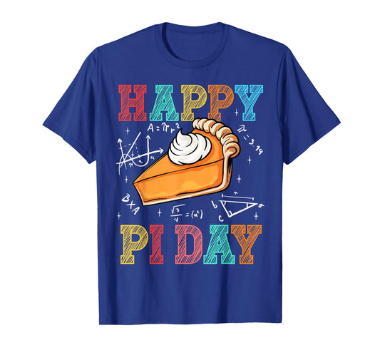 Happy Pi Day 3.14 Pie Day Pi Symbol Math Lovers Teacher Kid T-Shirt