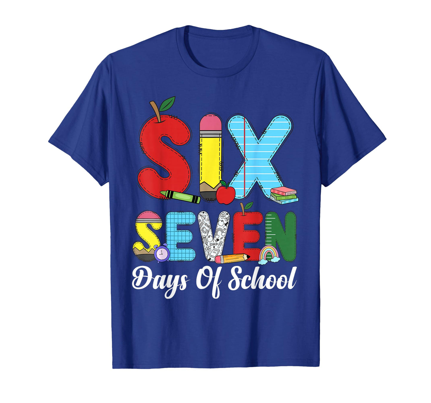67 Days of School Shirt Teacher Kids Funny 67 Meme Six Seven T-Shirt