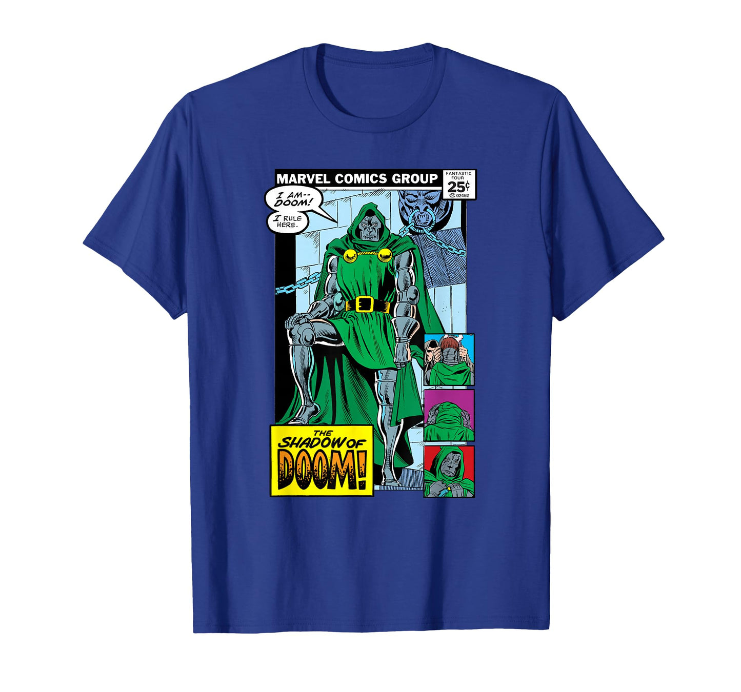 Marvel Doctor Doom Shadow of Doom Retro Vintage Comic Art T-Shirt
