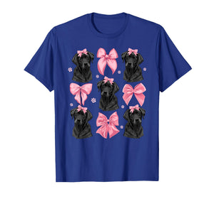 Black Lab Owner Coquette Black Labrador Lover T-Shirt