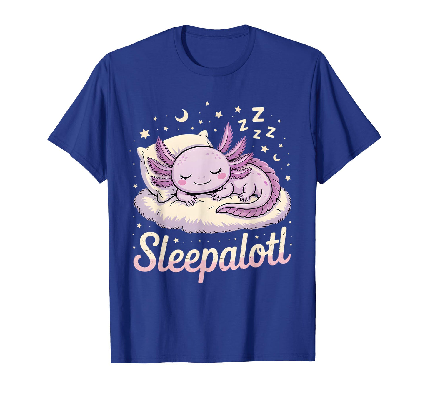 Axolotl Pajamas Girls Boys Sleepshirt sleepalotl T-Shirt