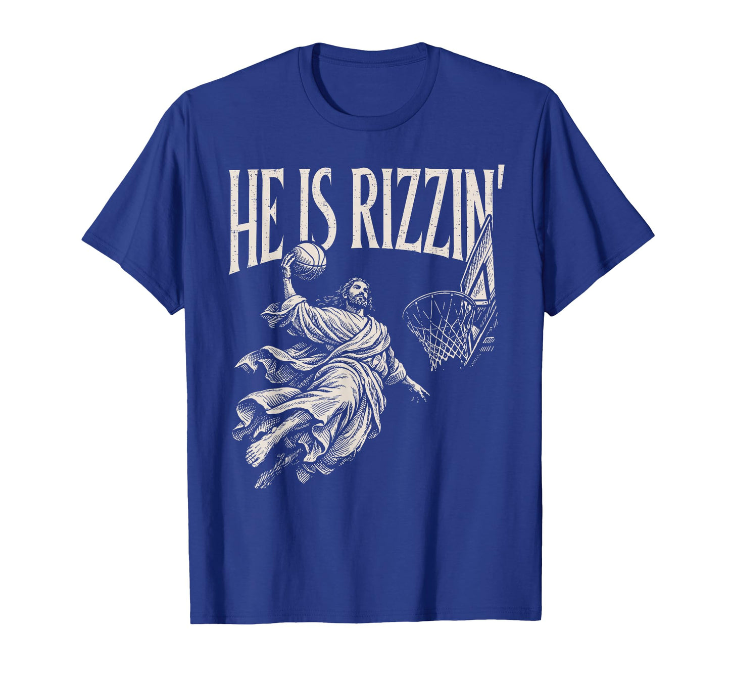 He is Rizzin Christian Religious Boys Kids Men Teens Easter T-Shirt