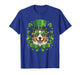 St Patricks Day Australian Shepherd Dog Leprechaun Hat T-Shirt