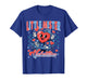 Retro Checkered Little Mister Valentine Skating Heart Boys T-Shirt