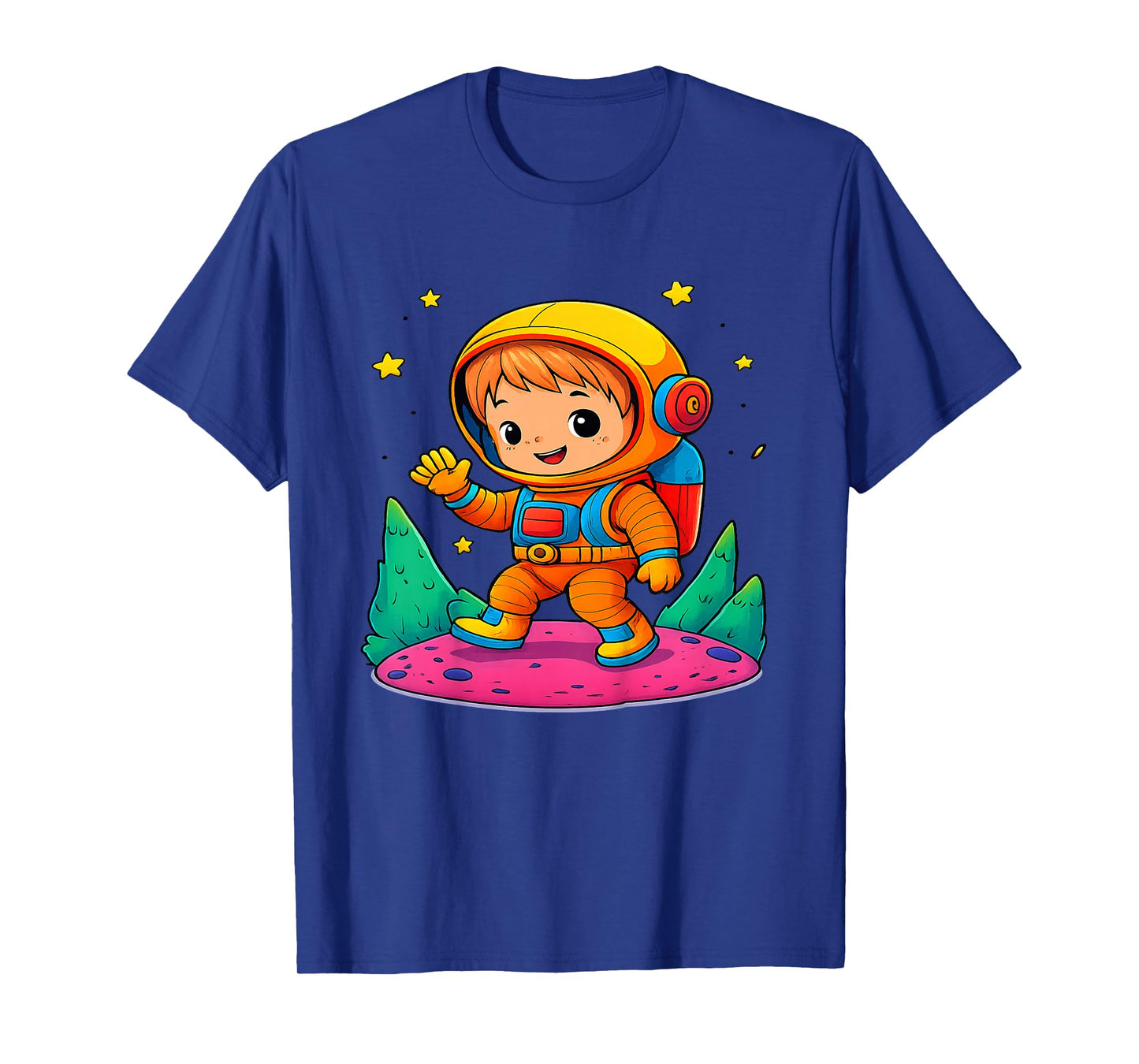 Cute Astronaut Space Adventure for Kids T-Shirt