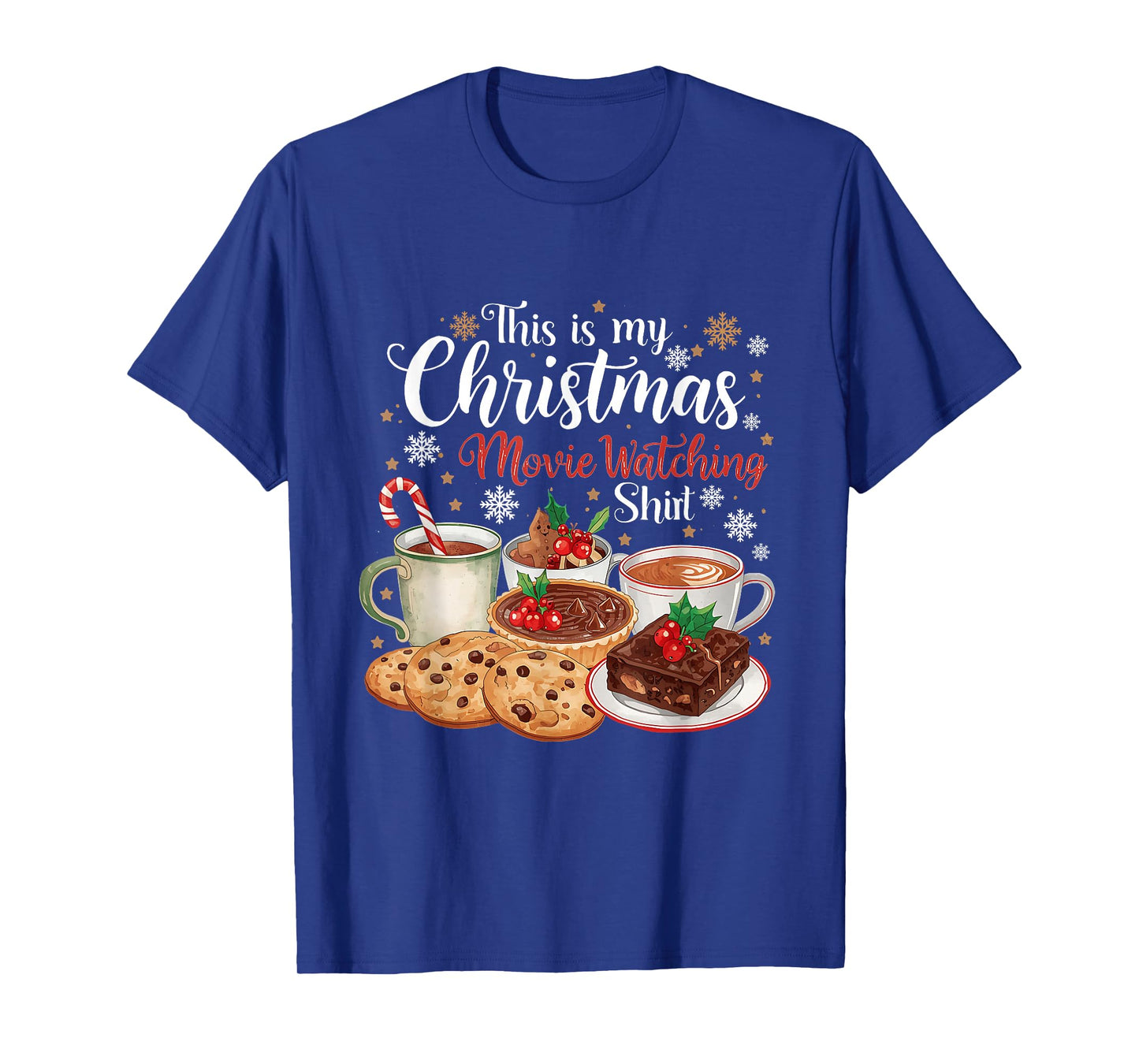This is My Christmas Movie Watching Design T-Shirt