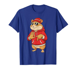 Six Seven Meme Retro Vintage Hamster 67 Funny Gen Z Apha T-Shirt