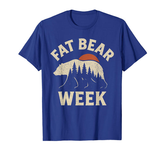 Fat Bear Week Shirt, Nature Lovers Grizzly Bear Mountains T-Shirt