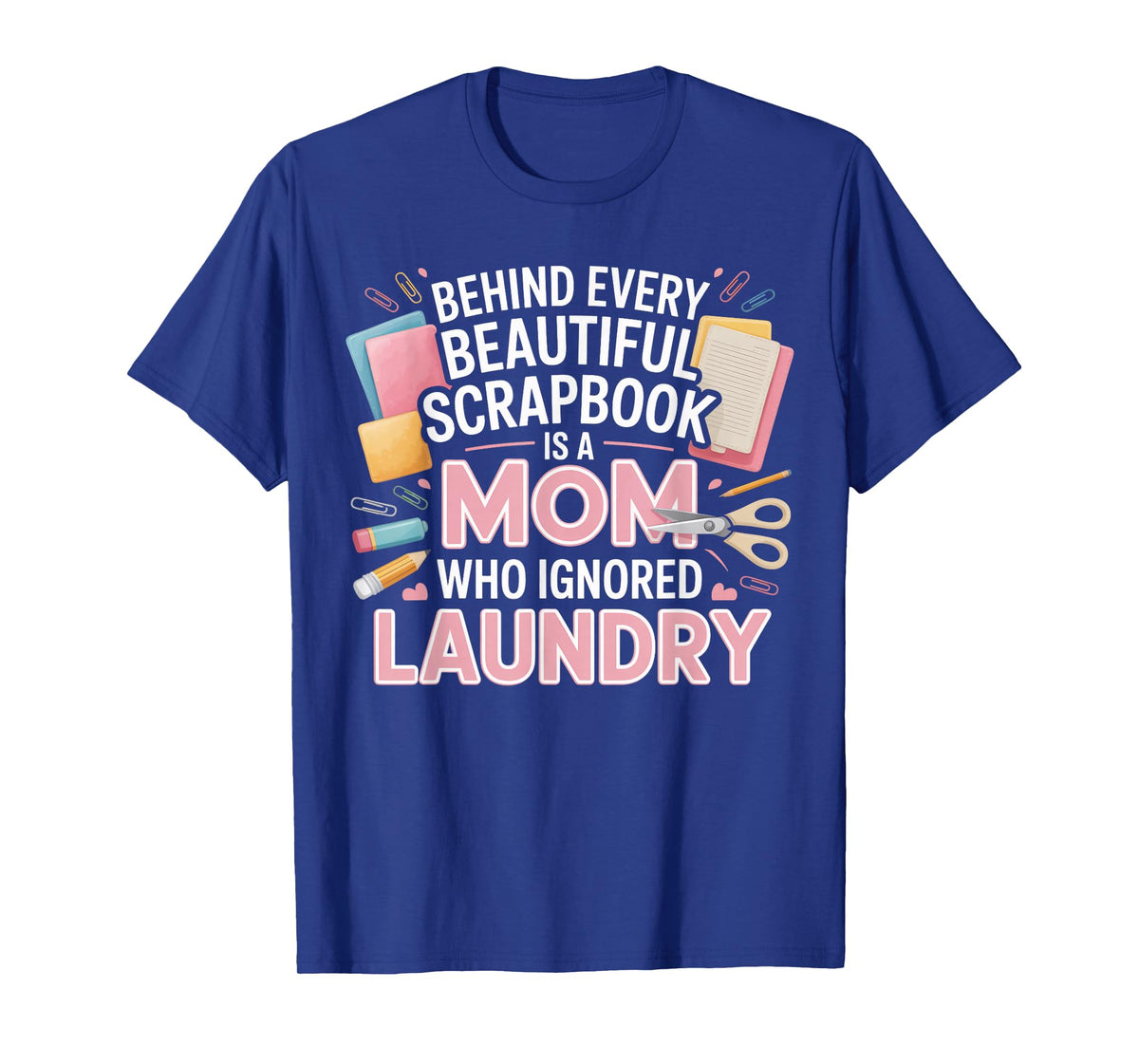 Embellished Craft Hobby Crafter Mama Scrapbooking Mom T-Shirt