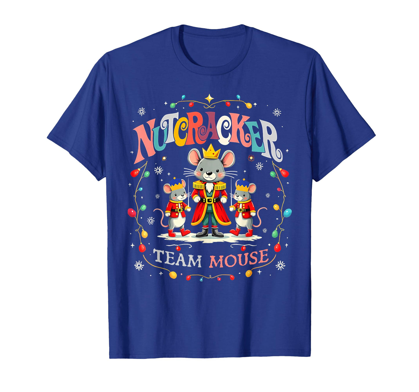 Christmas Nutcracker Team Mouse Women Kids Girl T-Shirt