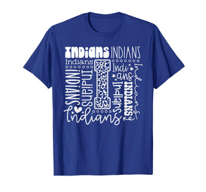 Vintage Indians Back to School Team Spirit T-Shirt