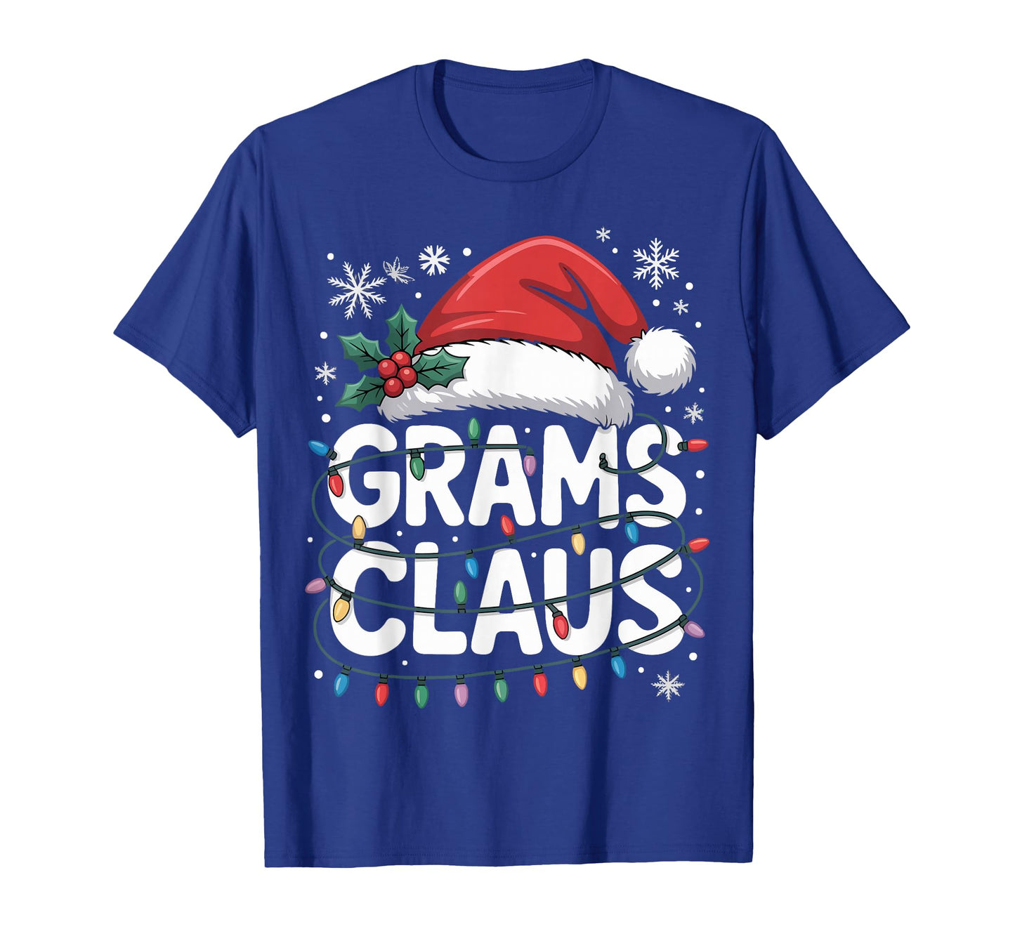 Grams Claus Matching Family Christmas Holiday Party Design T-Shirt