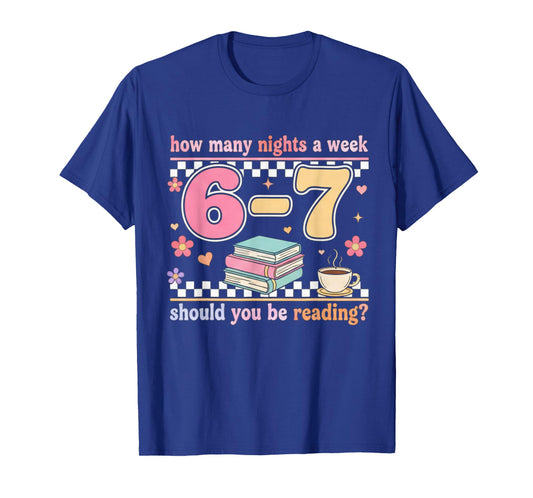 Funny Six Seven 6 7 Meme Teacher Design Reading 6-7 Teache T-Shirt