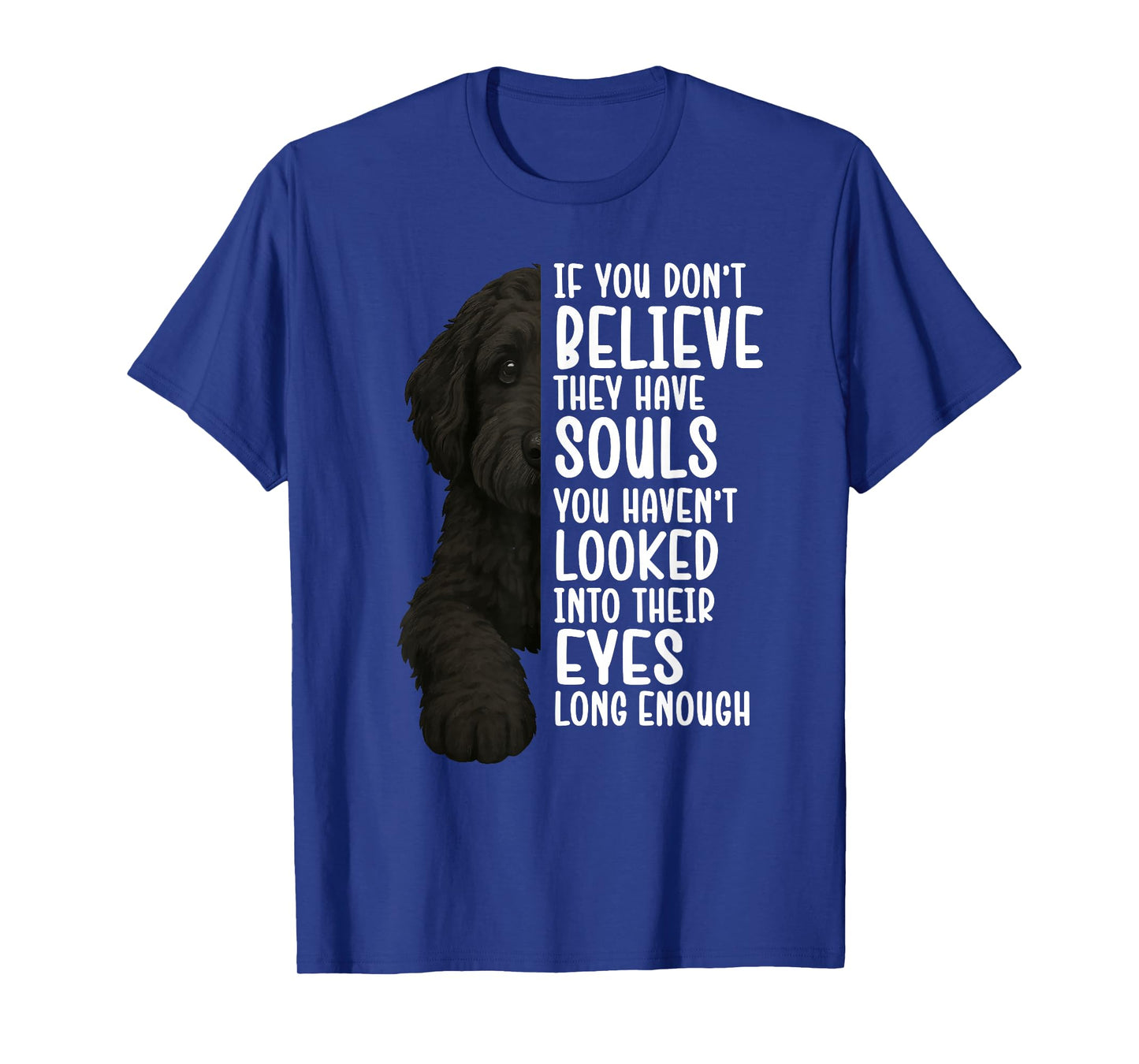 Black Goldendoodle Dog Black Doodle Owner Black Doodle Lover T-Shirt