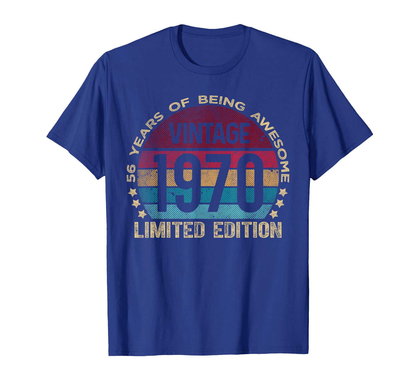 56 Year Old Gifts Vintage 1970 Limited Edition 56th Birthday T-Shirt