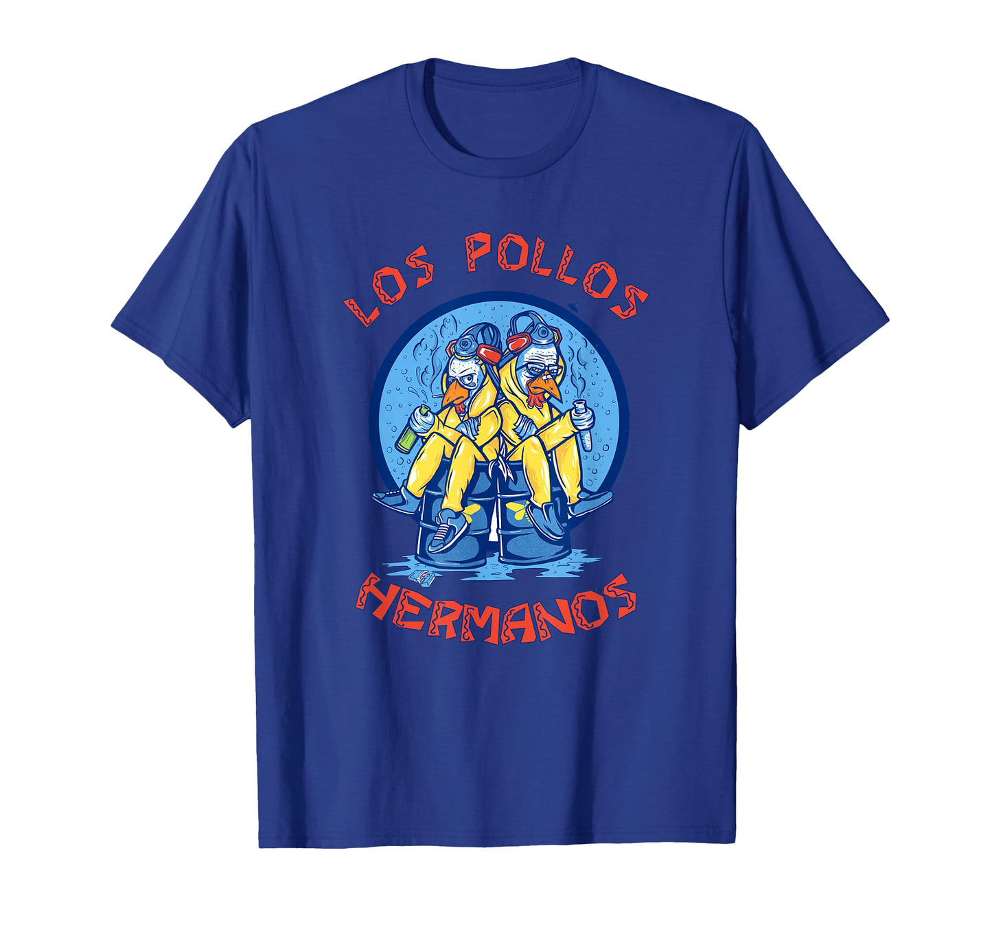 Breaking Bad Los Pollos Hermanos Hazmat Suits TV Show T-Shirt